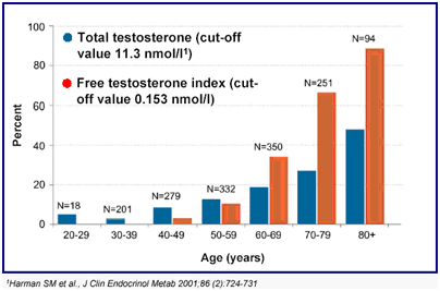 Low normal testosterone